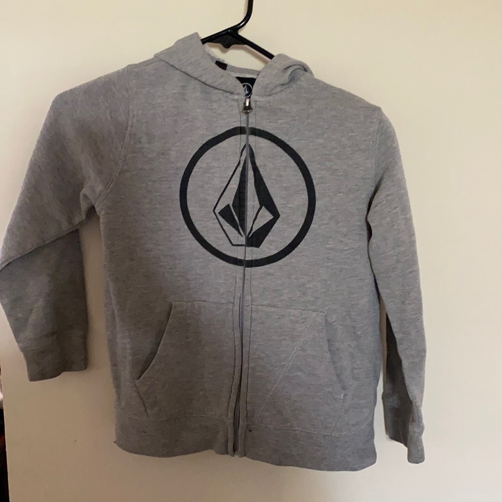 Boys volcom zip up